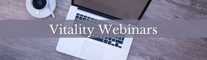 Vitality Webinars